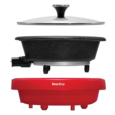 THE ROCK by Starfrit Dual-Sided 3.2 Qt. Thermal Pot, Red (024425-002-0000)
