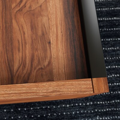 Sauder Manhattan Gate 31"W x 31"D Coffee Table, Blaze Acacia (430359)