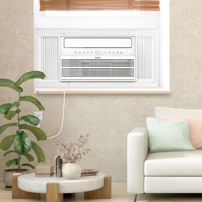 Whirlpool Energy Star 115-Volt 10,000 BTU Window Air Conditioner with Remote, White (WHAW-101IN)