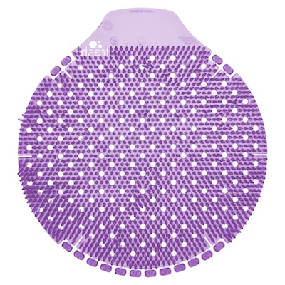 Fresh Products Tidal Wave Anti-Splash Urinal Screen, Fabulous Scent, Purple, 6/Box (FRSTWDS11)