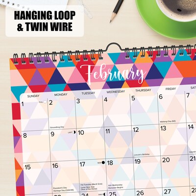 2026 Willow Creek Geometric 12" x 12" Monthly Wall Calendar (54734)