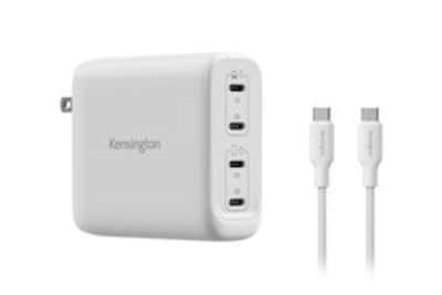 Kensington USB-C® to USB-C® 240W Fast Charging Cable, 6.6ft (2m) High-Speed Cable for Laptops & Mobile Devices - K32304WW