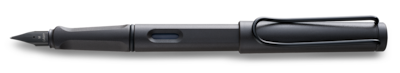 Lamy safari Fountain Pen, Medium Nib, Charcoal (L17M)