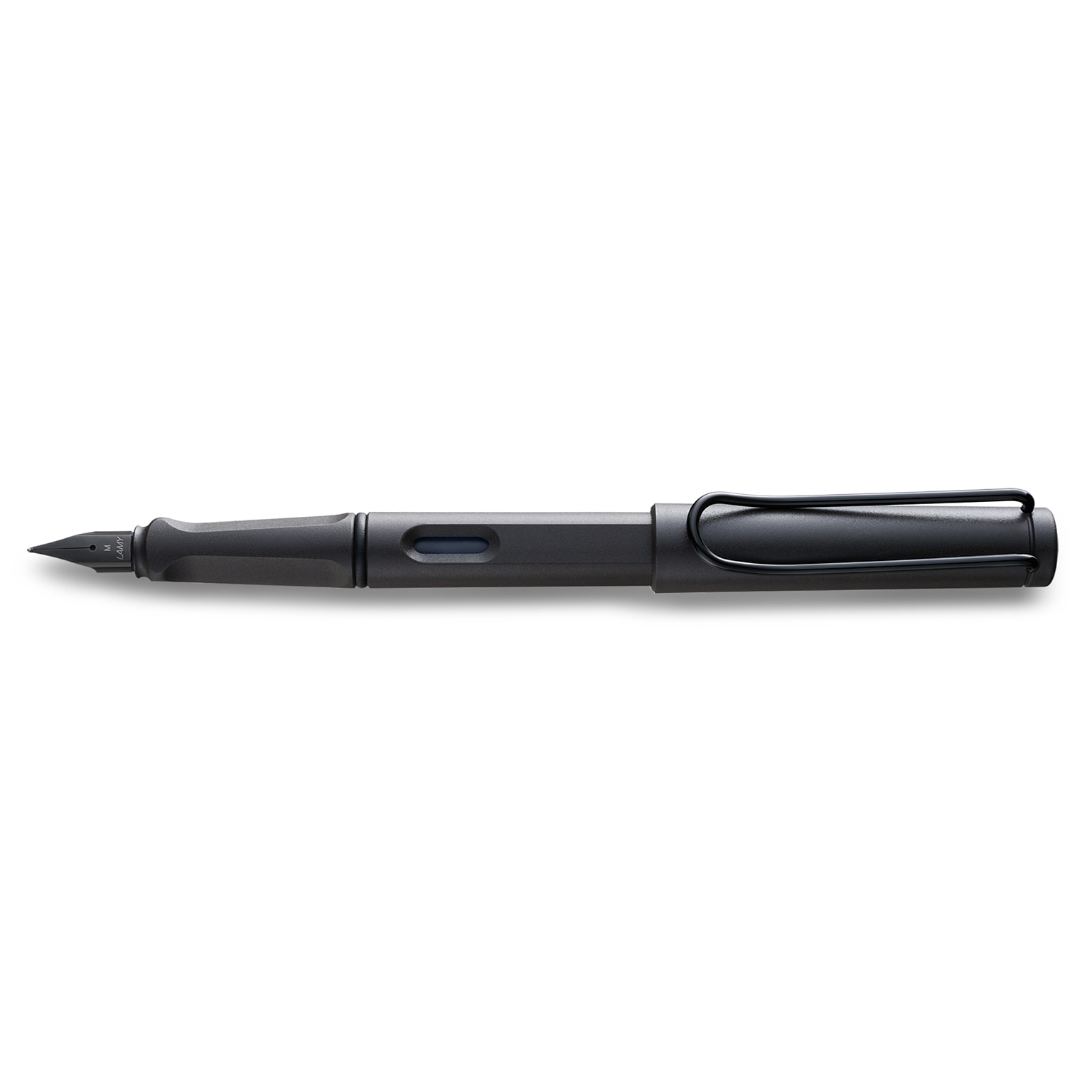Lamy safari Fountain Pen, Medium Nib, Charcoal (L17M)