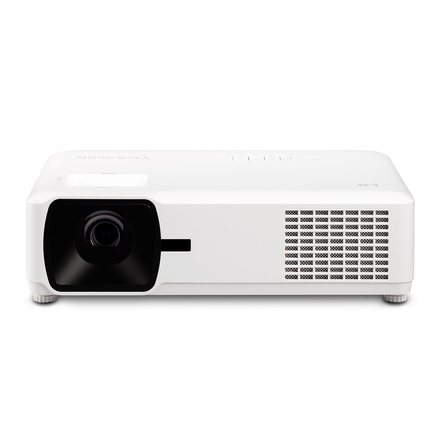 ViewSonic 4000 ANSI Lumens WXGA LED Projector with H/V Keystone, 4 Corner Adjustment, White (LS610WH)