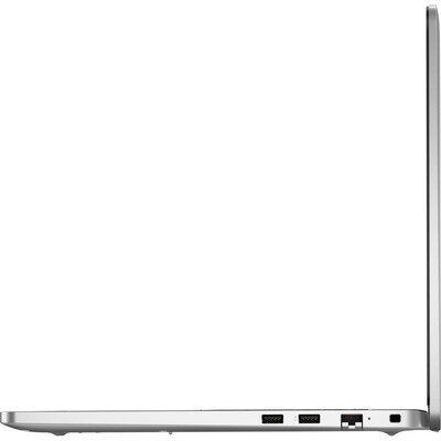Dell Pro 16" LED AI Laptop, Intel Core Ultra 5 235U, 16GB RAM, 512GB SSD, Backlit Keyboard, Windows 11 Pro, Silver (GRG36)