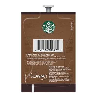 Starbucks Pike Place Coffee Flavia Freshpacks, Medium Roast, 76/Carton (MDR01038)