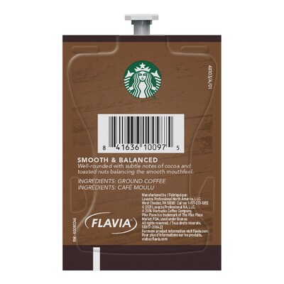 Starbucks Pike Place Coffee Flavia Freshpack, Medium Roast, 80/Carton (MDR01038)