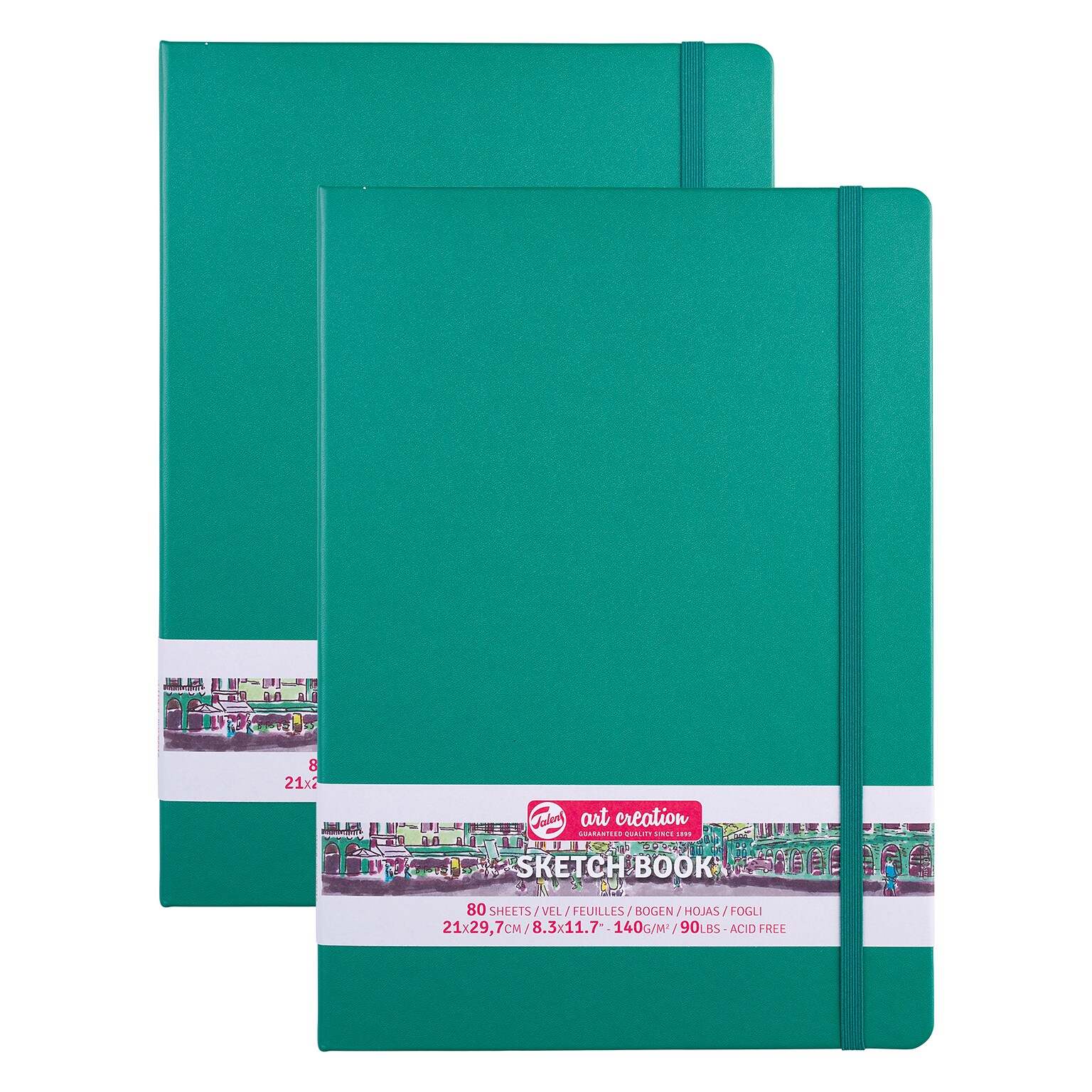 Talens Art Creation 8.3 x 11.7 Sketch Book, 80 Sheets/Book, 2/Bundle (TLN9314333M-2)