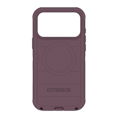 OtterBox Defender Pro MagSafe Compatible Phone Case for Apple iPhone 17 Pro Max, Shock Absorbing, Purple Mystery (77-98434)