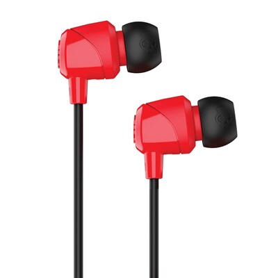 Skullcandy Jib Earbuds with Microphone, Red (S2DUY-L676)