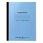 Roaring Spring Paper Products 1-Subject Composition Notebooks, 8" x 10.5", Wide Ruled, 48 Sheets, Blue (ROA77501)