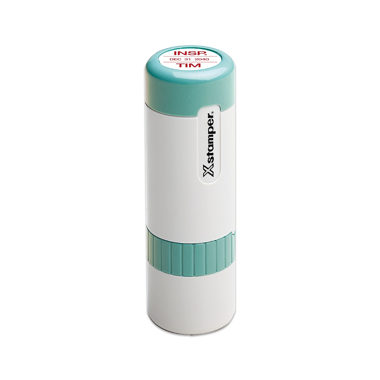 Custom Xstamper® N75 Pre-inked Round Xpedater, 0.63 Diameter