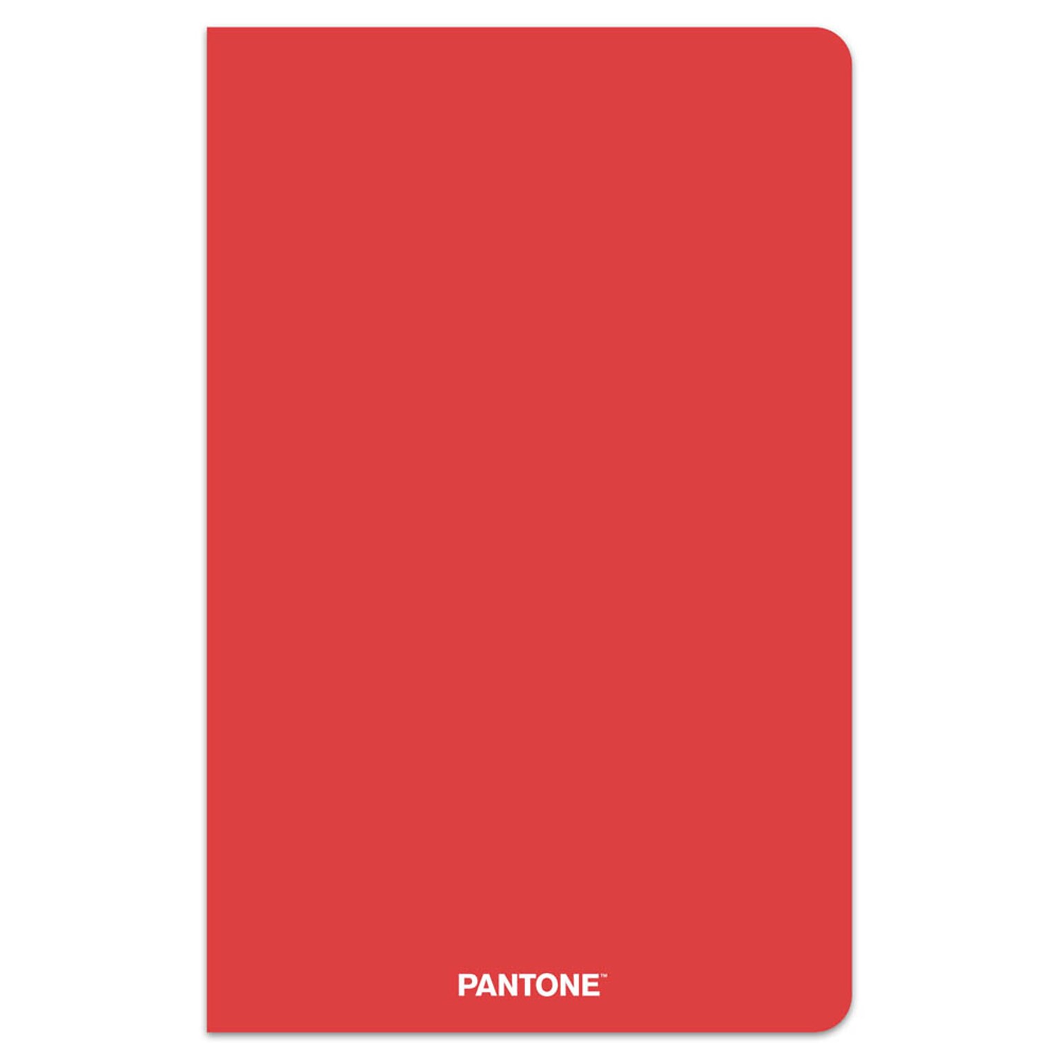BrownTrout Pantone Soft Cover Journal,  5.25 x 8.25, Red, 192 Pages (9781975480561)