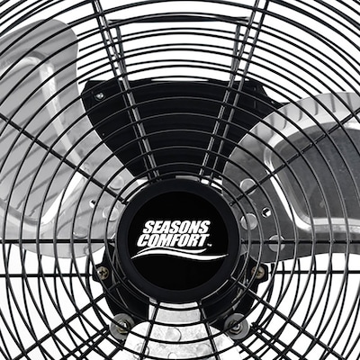 Seasons Comfort 14" Floor Fan, 3-Speed, Black (FHV14)