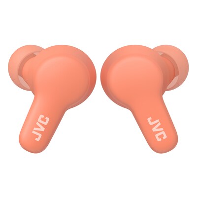 JVC Gumy Wireless Earbuds, Bluetooth, Peach (JVCHAA7T2P)