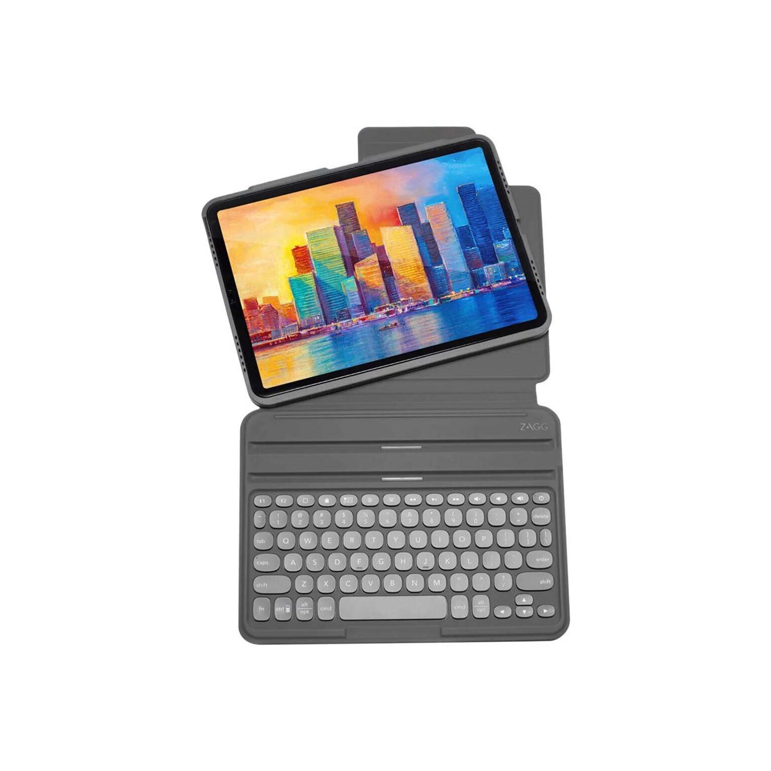ZAGG Pro Keys Keyboard Case & Folio for 12.9 iPad Pro, Gray (103407563)