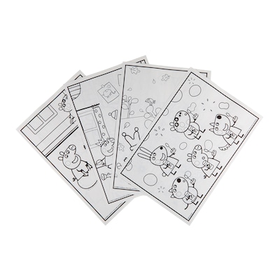 Crayola Peppa Pig Coloring Book, 96 Pages, 8/Bundle (BIN042643-8)