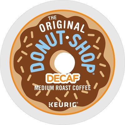 The Original Donut Shop Decaf Coffee Keurig® K-Cup® Pods, Medium Roast, 22/Box (60224-01)