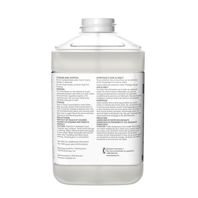 Oxivir Five 16 Disinfectant for Diversey J-Fill, 2.5 L / 2.64 U.S. Qt., 2/Carton (4963331)