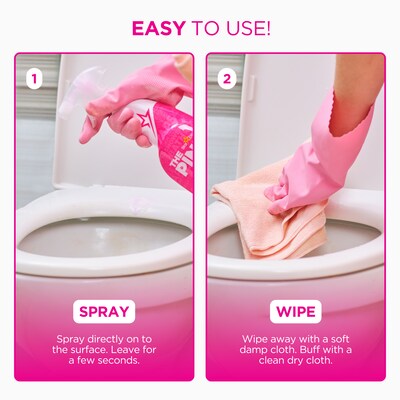 The Pink Stuff The Miracle Bathroom Foam Cleaner, 25.4 Oz. (82383)
