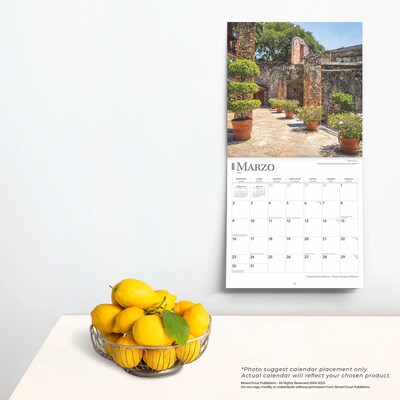 2025 BrownTrout Haciendas de Mexico Great Houses of Mexico 12" x 12" Monthly Wall Calendar (9781975474898)