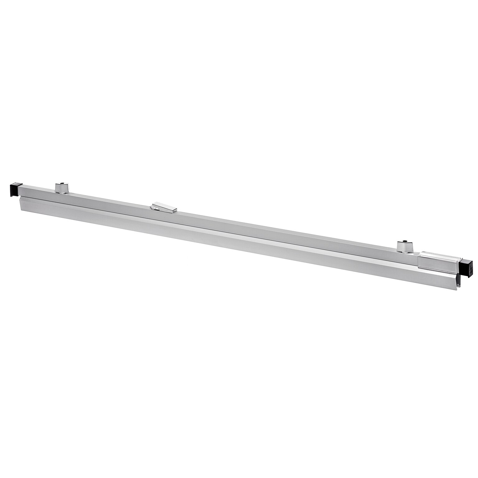 AdirOffice Hanging Clamp Document Holder, 30, Horizontal, Silver Aluminum, 12/Pack (ADI6036--2)
