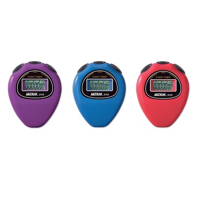 ULTRAK 310 10-Hour Event Timer Rainbow Set, 6/Set (CEI310SET)