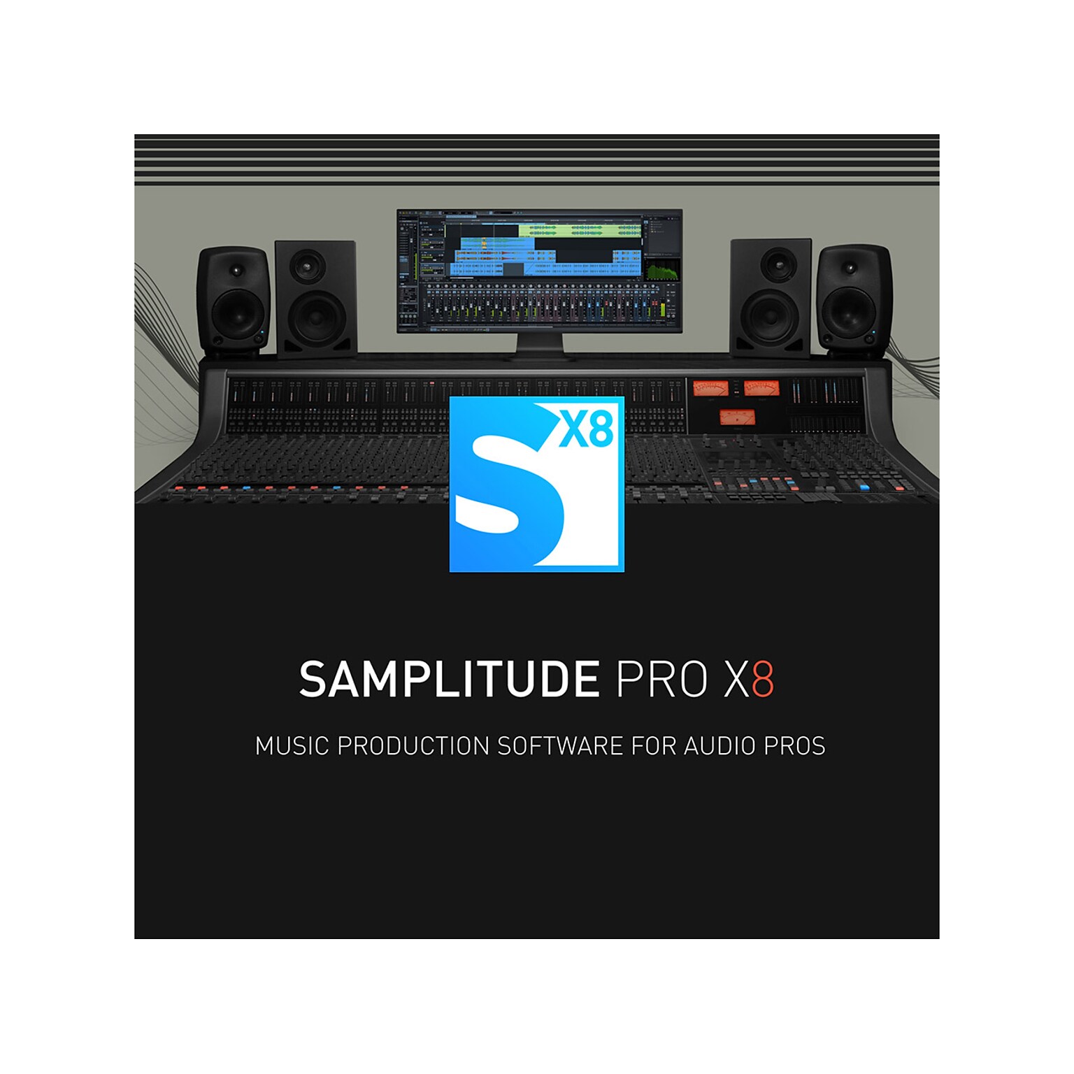 Magix Samplitude Pro X8 for 1 User, Windows, Download (639191910203)