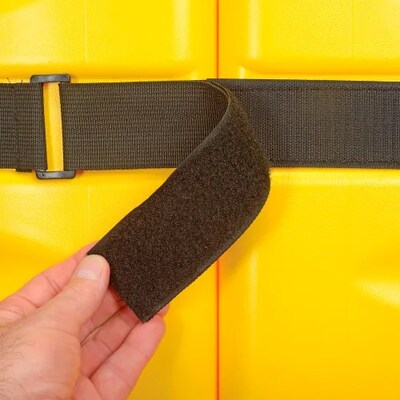 Global Industrial Column Protector, 12" Opening, Yellow (708165YL)