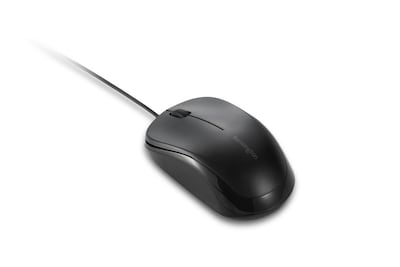 Kensington MY201 Simple Solutions Ambidextrous Mouse, Black (TAA)(K55114TAA)