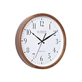 La Crosse Technology Atomic Wall Clock, Wood, 12.80 (404-50447)