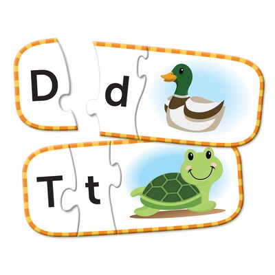 Learning Resources Alphabet Self Correcting Puzzle Cards, 26/Set (LER6089)