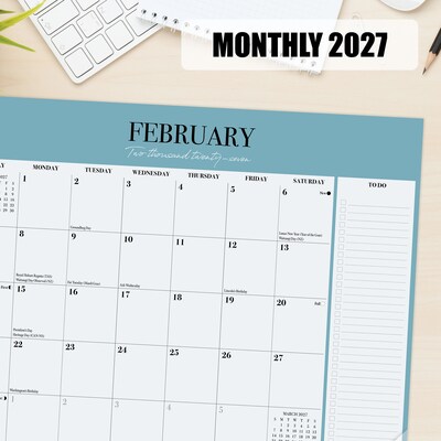 2027 Willow Creek 8" x 10" Monthly Wall Calendar, Assorted Colors (67062)