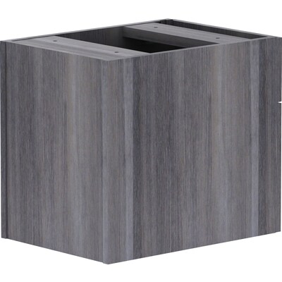 Lorell Essentials Series Box/File Hanging File Cabinet, Weathered Charcoal (LLR69562)