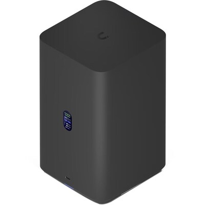 Ubiquiti UNAS 3.5" 2.5GbE USB-C External SATA III Hard Drive Enclosure, HDD, Black (UNAS-2-B)