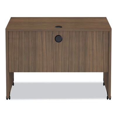 Alera Valencia Series Mobile Workstation Desk, Modern Walnut (ALEVA204224WA)
