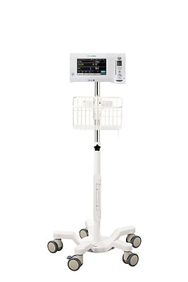 Viva Comfort Mobile Stand for Welch Allyn 4400 & Connex Spot Monitor, Adjustable, White (ADI912-C-MP-01-MK)