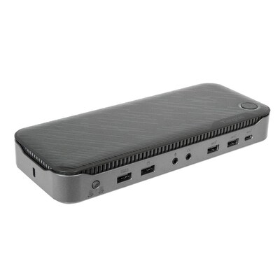 Targus Universal USB-C Dual Host Hybrid Triple Video KVM Docking Station (DOCK750USZ)