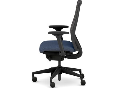 HON Nucleus Fabric/Mesh Swivel Task Chair, Navy/Black (HNR1KD.Y2.STC.A.H.IM.APX13.BL.SB.T)