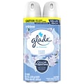 Glade Air Freshener Aerosol, Clean Linen Scent, 8.3 Oz., 2/Pack (346578)