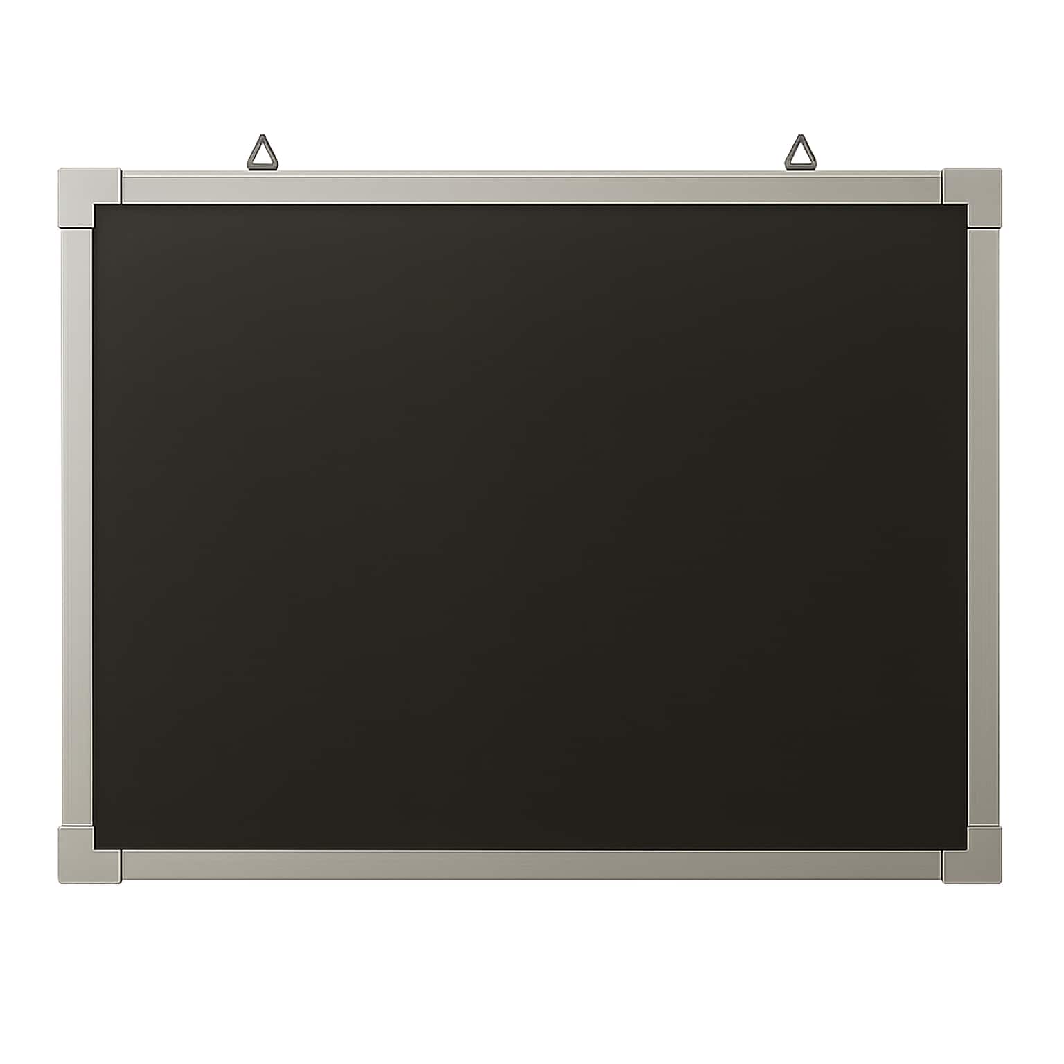 Flipside Black Chalkboard, 36 x 48, Aluminum Frame (34210)