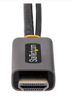 StarTech HDMI to USB A /Display Port Audio/Video Adapter, Male to Female/Male, Gray/Black (128-HDMI-DISPLAYPORT)