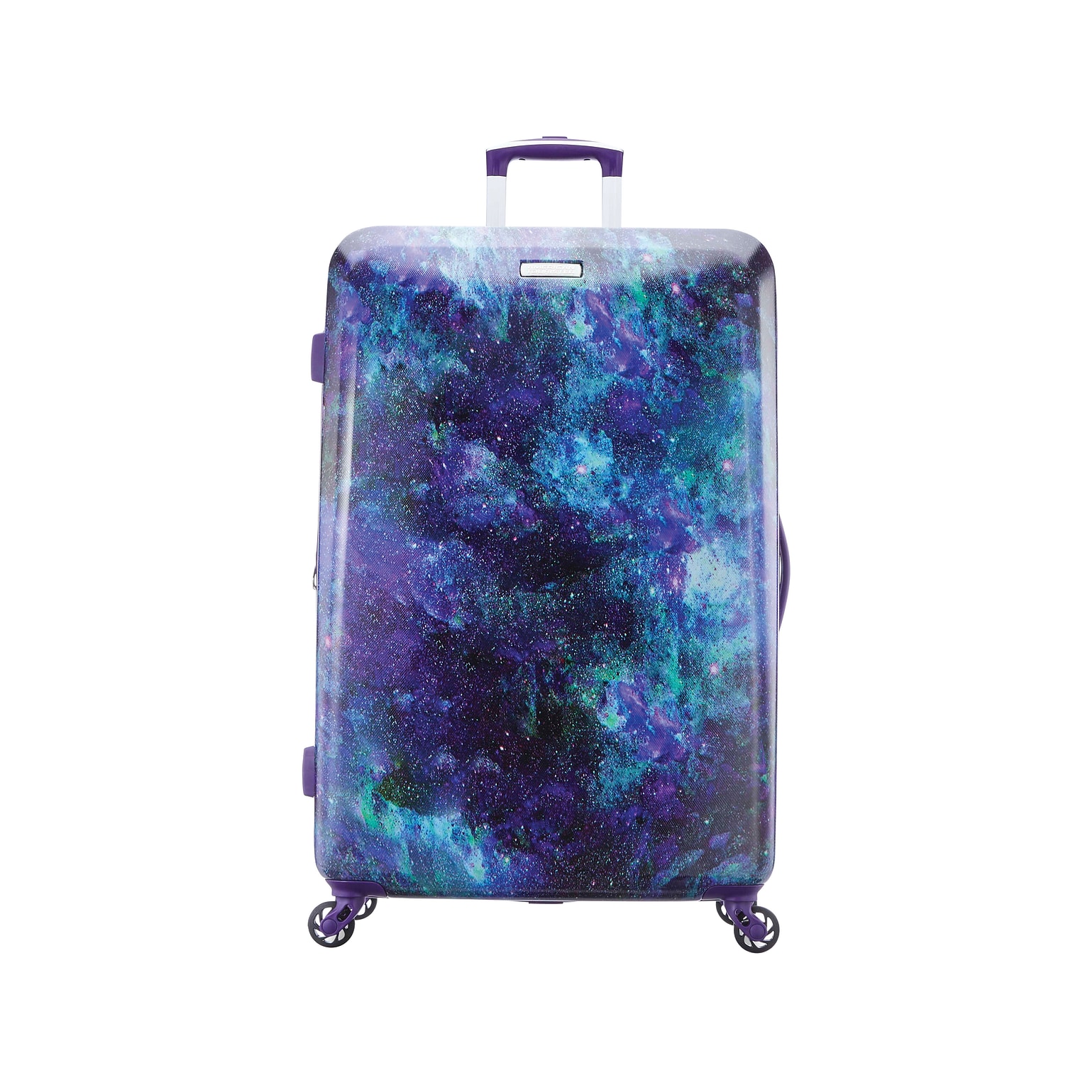 American Tourister Moonlight 31.9 Hardside Moonlight Suitcase, 4-Wheeled Spinner, Cosmos (92506-6418)