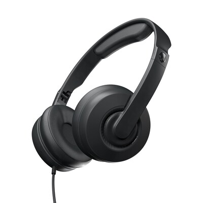 Skullcandy Cassette Junior Over-Ear Headphones with Microphone, Black (S5CSY-N003)
