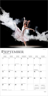 2026 BrownTrout Ballet 12" x 12" Monthly Wall Calendar (9798330702305)