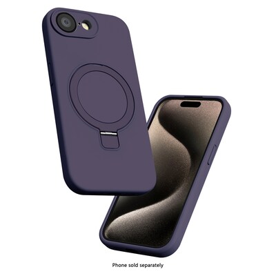 SaharaCase Venture Series Silicone Phone Case for iPhone 16e, Shock Absorbing, Shadow Purple (CP00812)