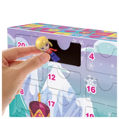 Mattel Polly Pocket Advent Calendar, Multicolored (JMP32)