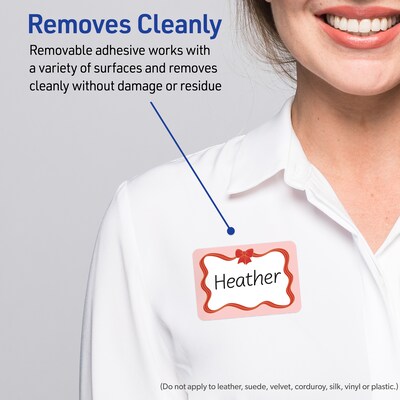 Avery Rectangle Multipurpose Labels, 2-1/3" x 3-3/8", White, 80/Pack (19479370567)