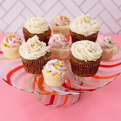 Reversible Cake Stand to Chip & Dip Platter